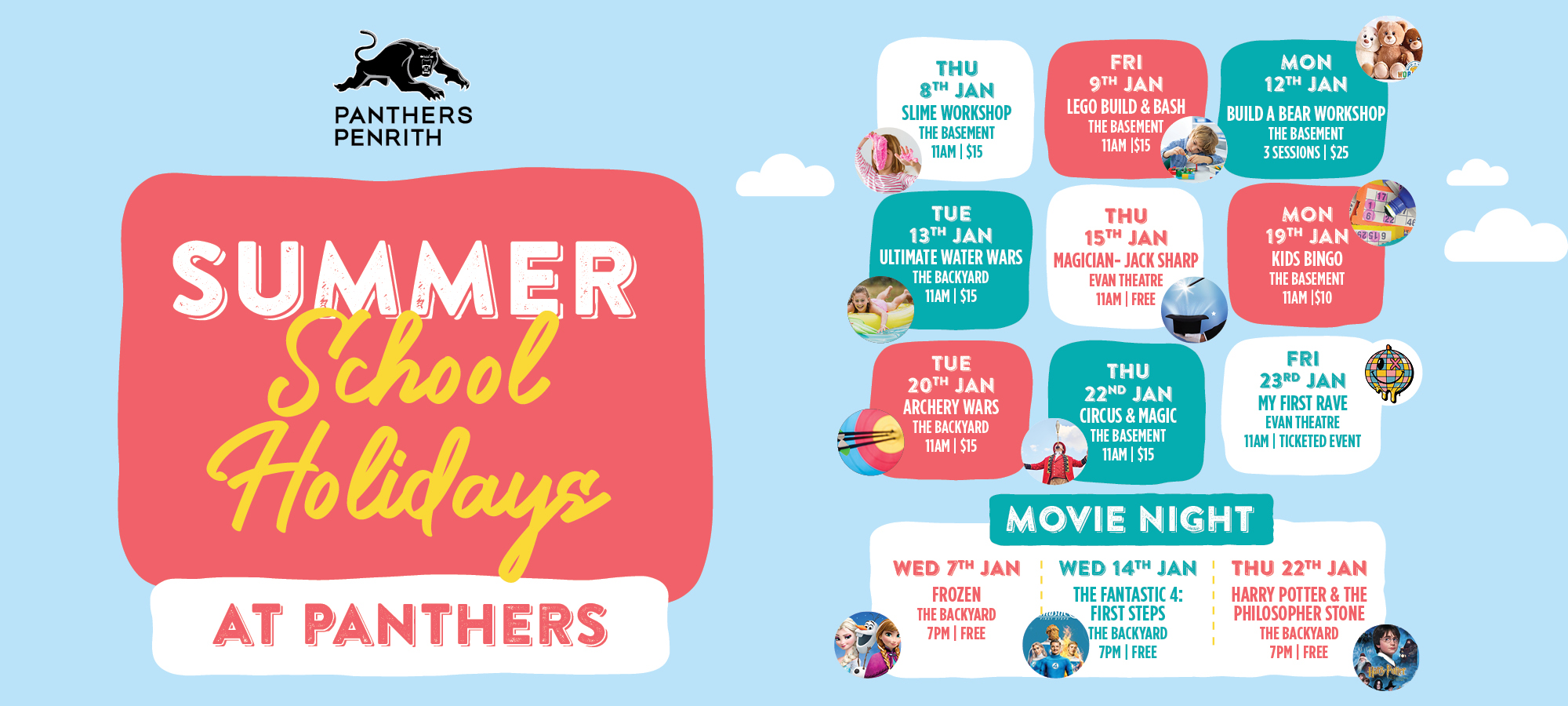 Summer School Holidays Events 2026