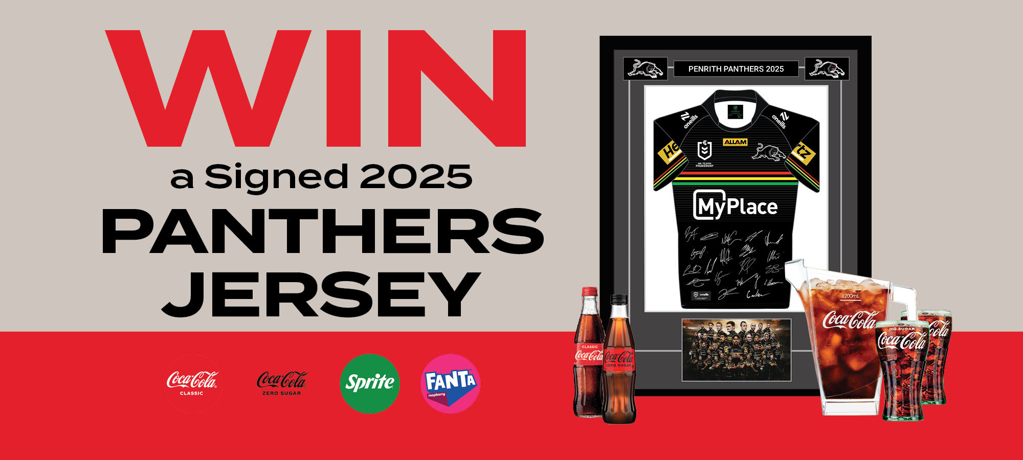 Win a Signed Panthers 2025 Jersey