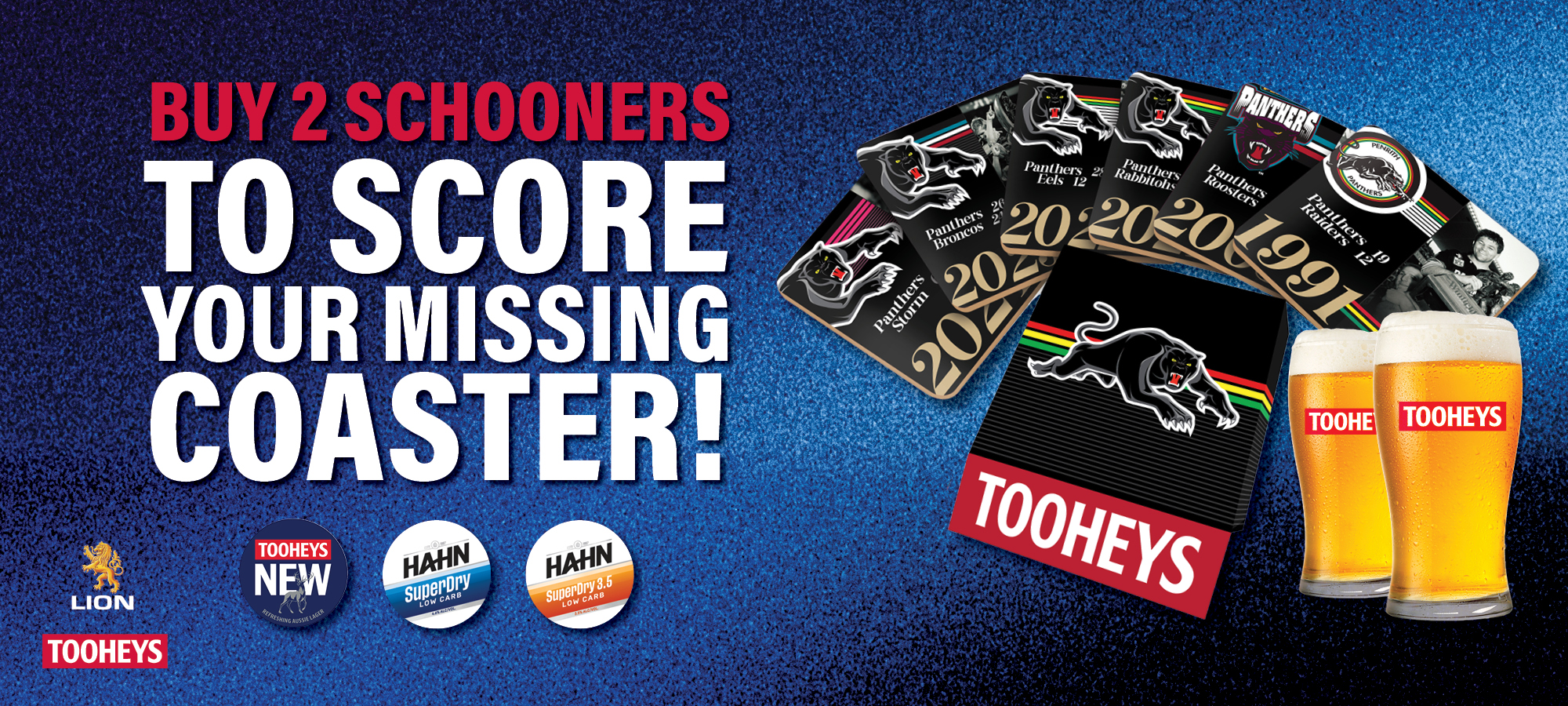 Tooheys Panthers Premiership Coaster Catch Up