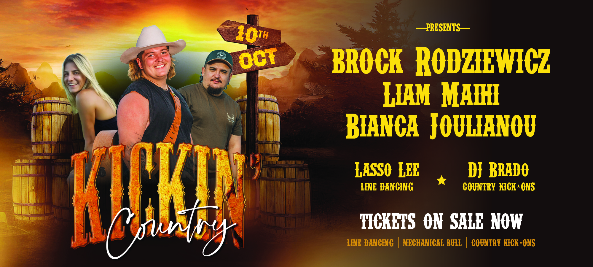 Kickin Country – October