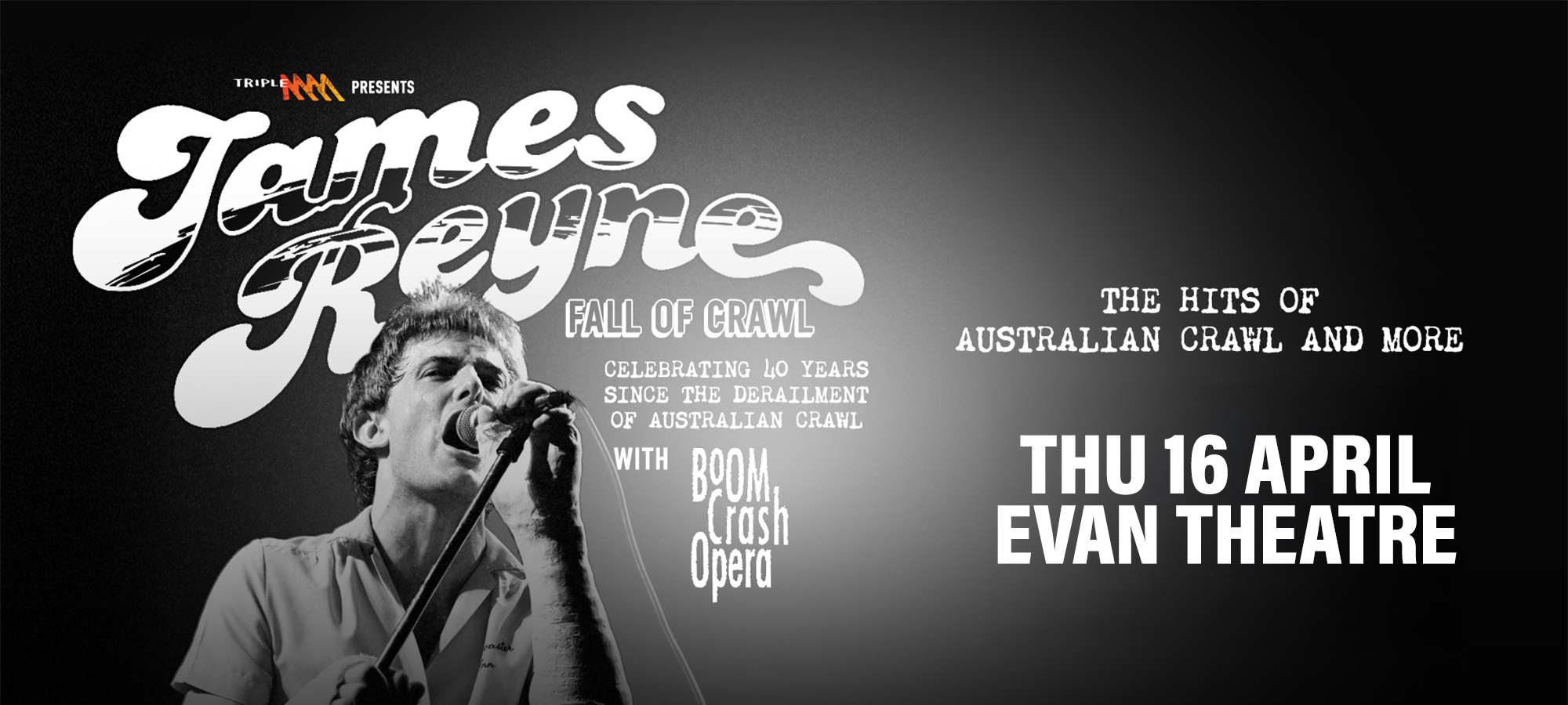 JAMES REYNE – FALL OF CRAWL