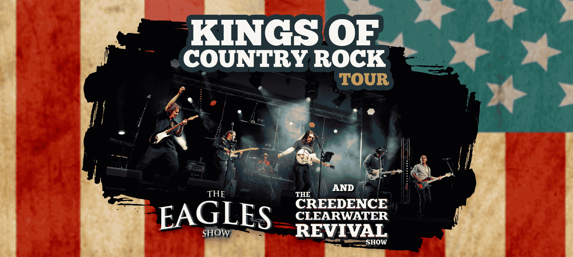 THE KINGS OF COUNTRY ROCK -THE EAGLES & CREEDENCE