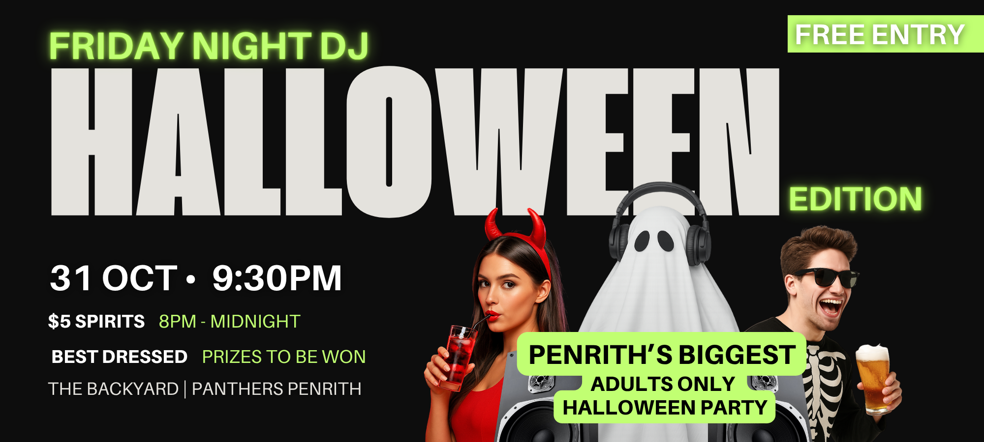 HALLOWEEN EDITION | FREE WEEKEND DJ’S