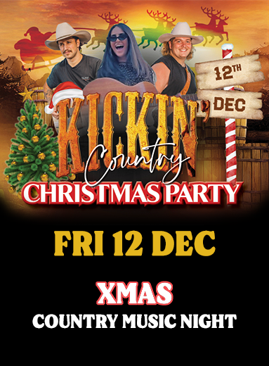 KICKIN’ COUNTRY - CHRISTMAS PARTY