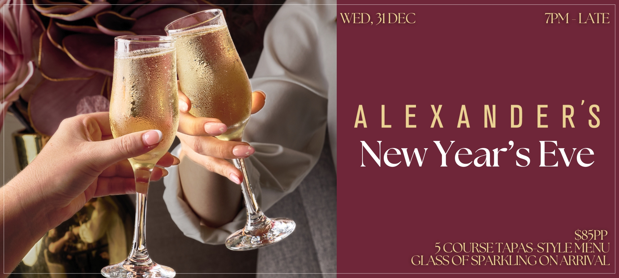 New Year’s Eve in Alexander’s