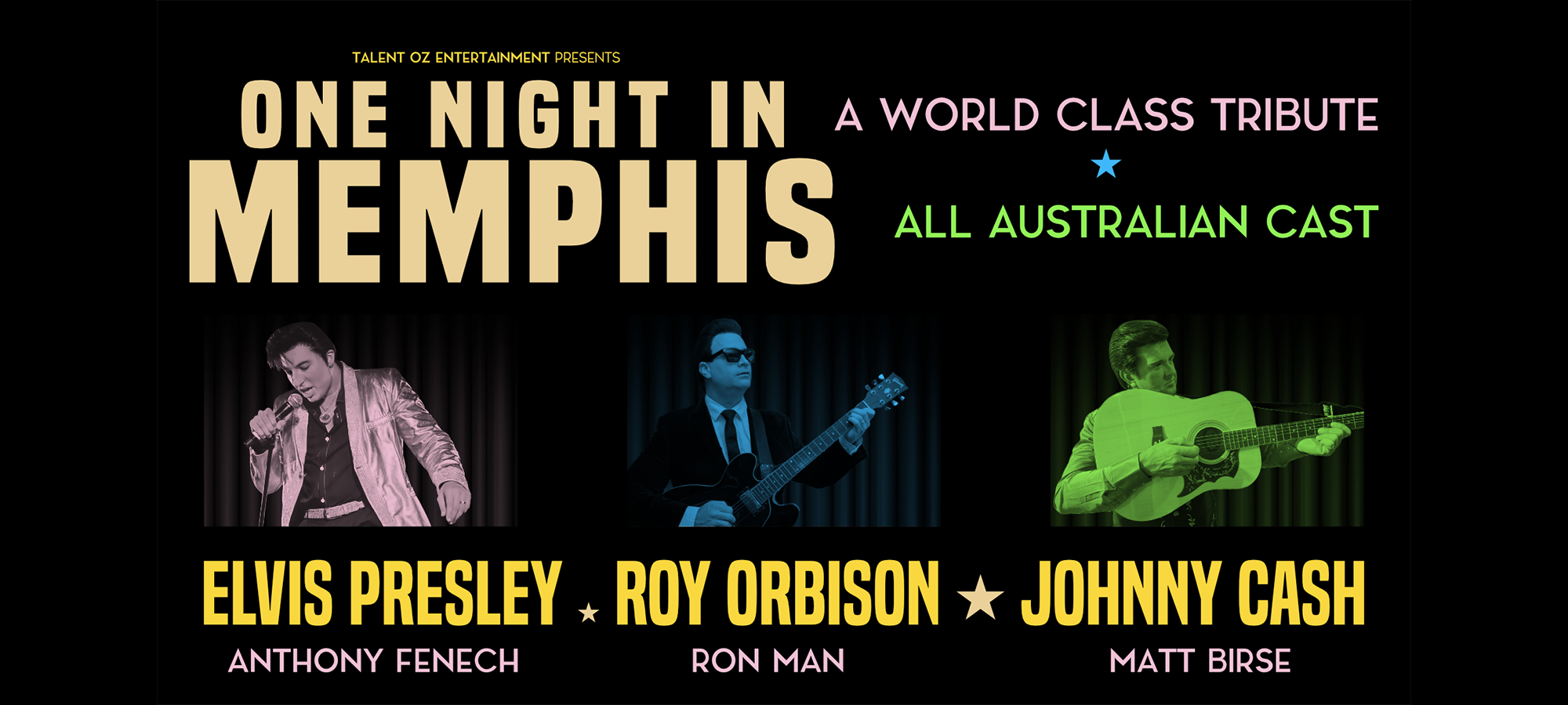 One Night in Memphis – Presley, Orbison & Cash