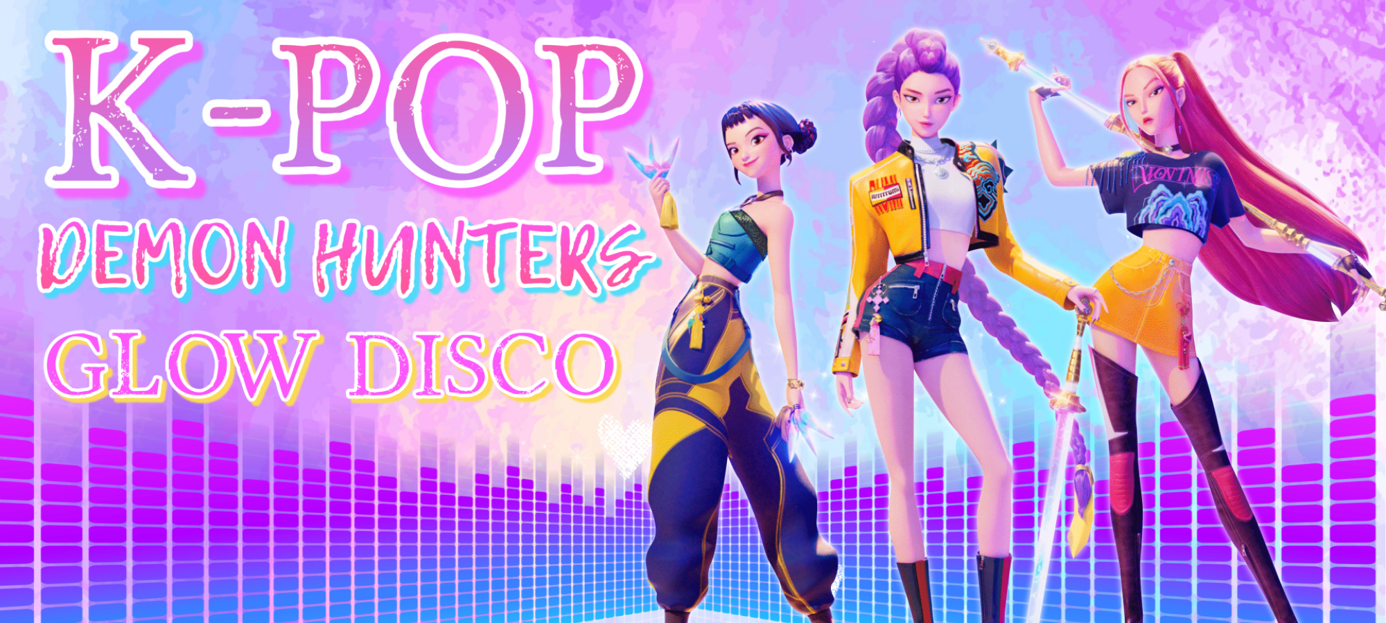 K-POP Demon Hunters Glow Disco – 3RD SHOW ADDED