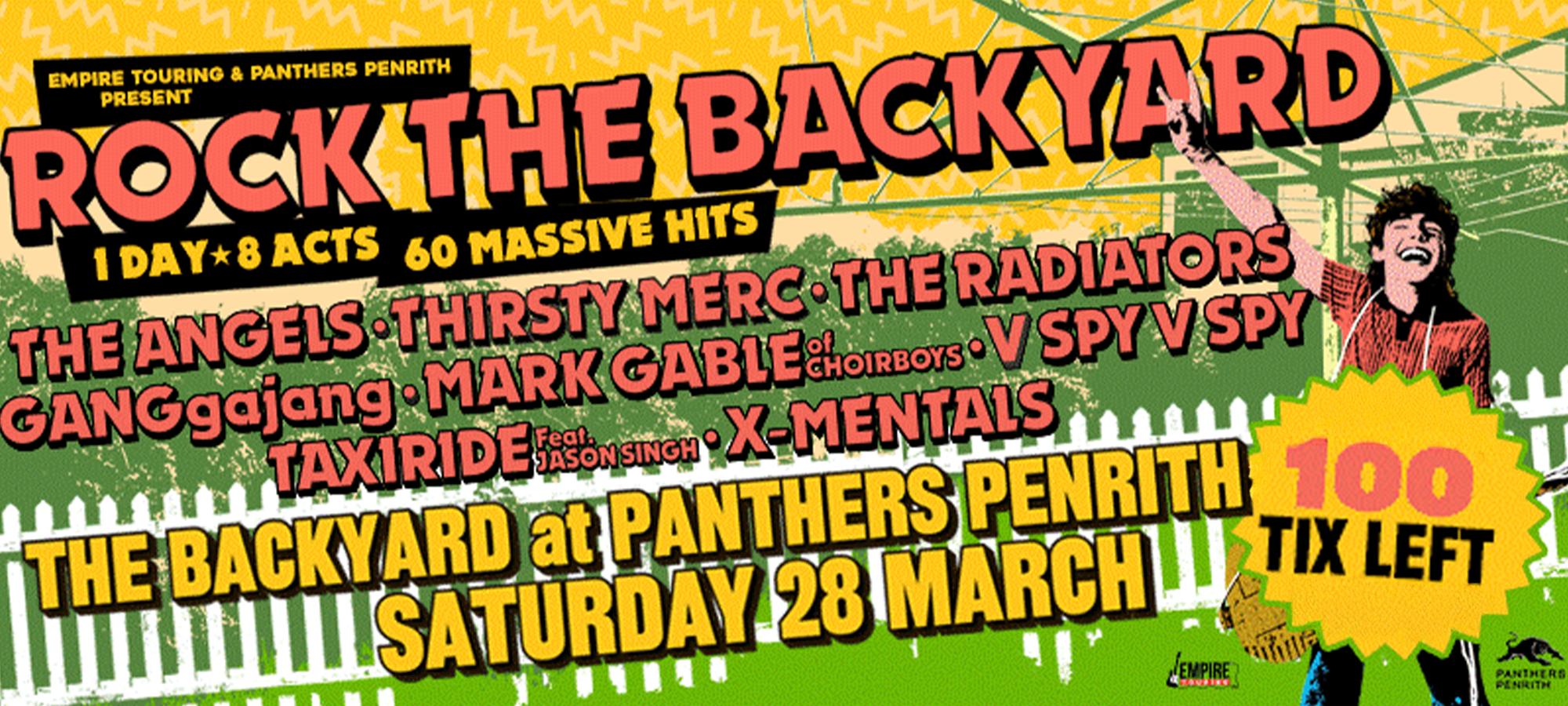 Last Tickets | Rock The Backyard Music Festival