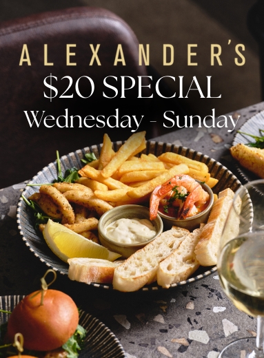 Alexander's $20 Special