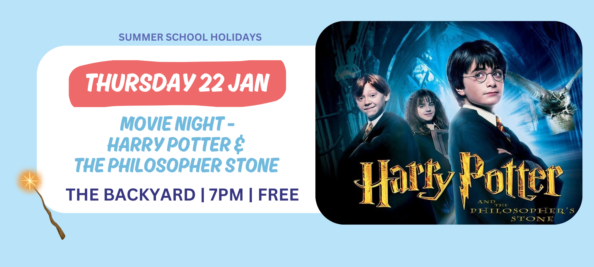 Movie Night – Harry Potter & The Philosopher Stone