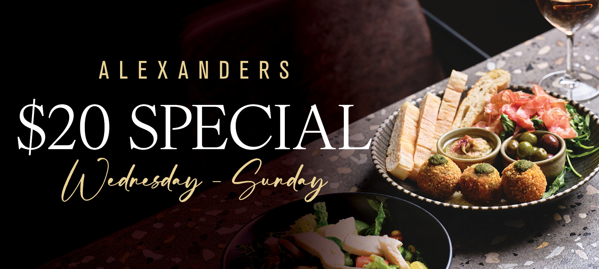 Alexander’s $20 Special