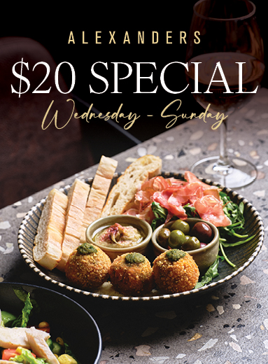 Alexander's $20 Special