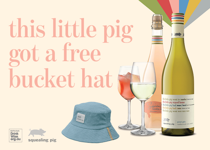 Squealing Pig Bucket Hat Giveaway