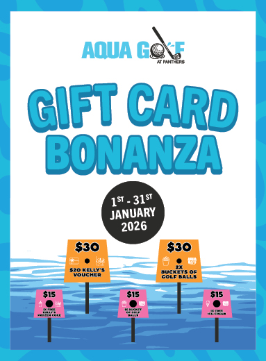 AQUA GOLF | Gift Card Bonanza