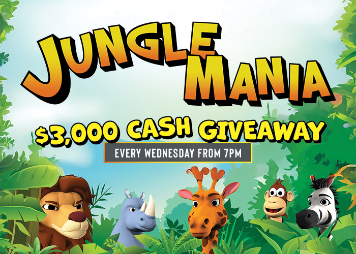 $3,000 JUNGLE MANIA