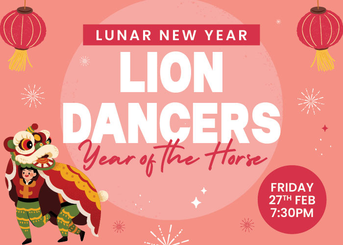 Lunar New Year Lion Dancers