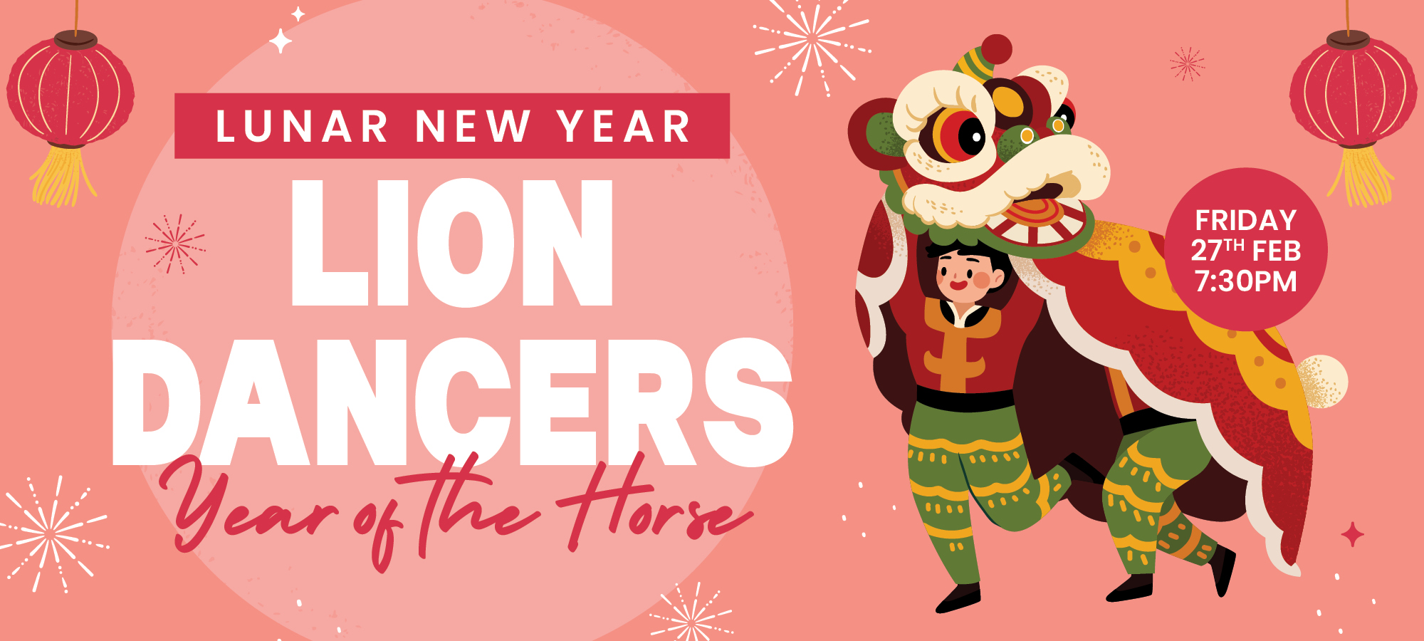 Lunar New Year Lion Dancers