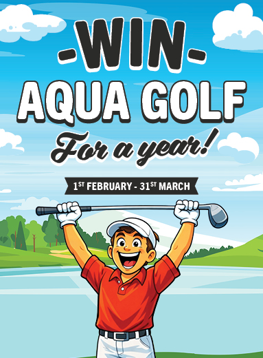 WIN AQUA GOLF FOR A YEAR!