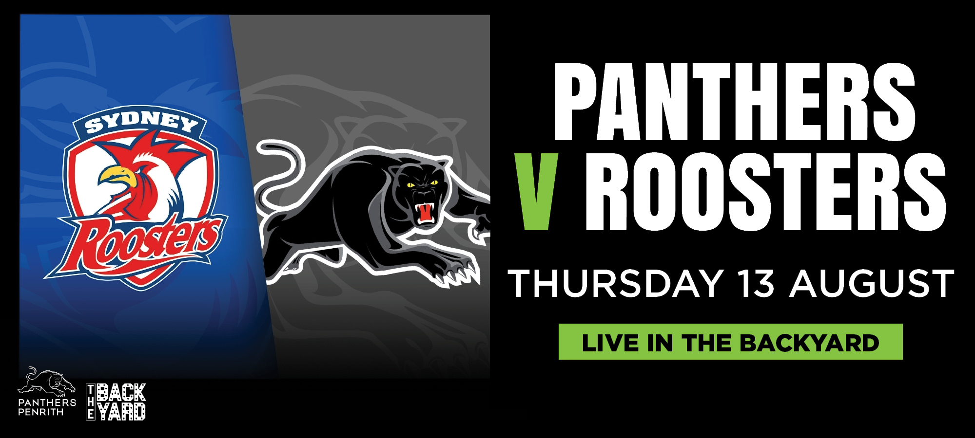 Roosters V Panthers | Watch Live