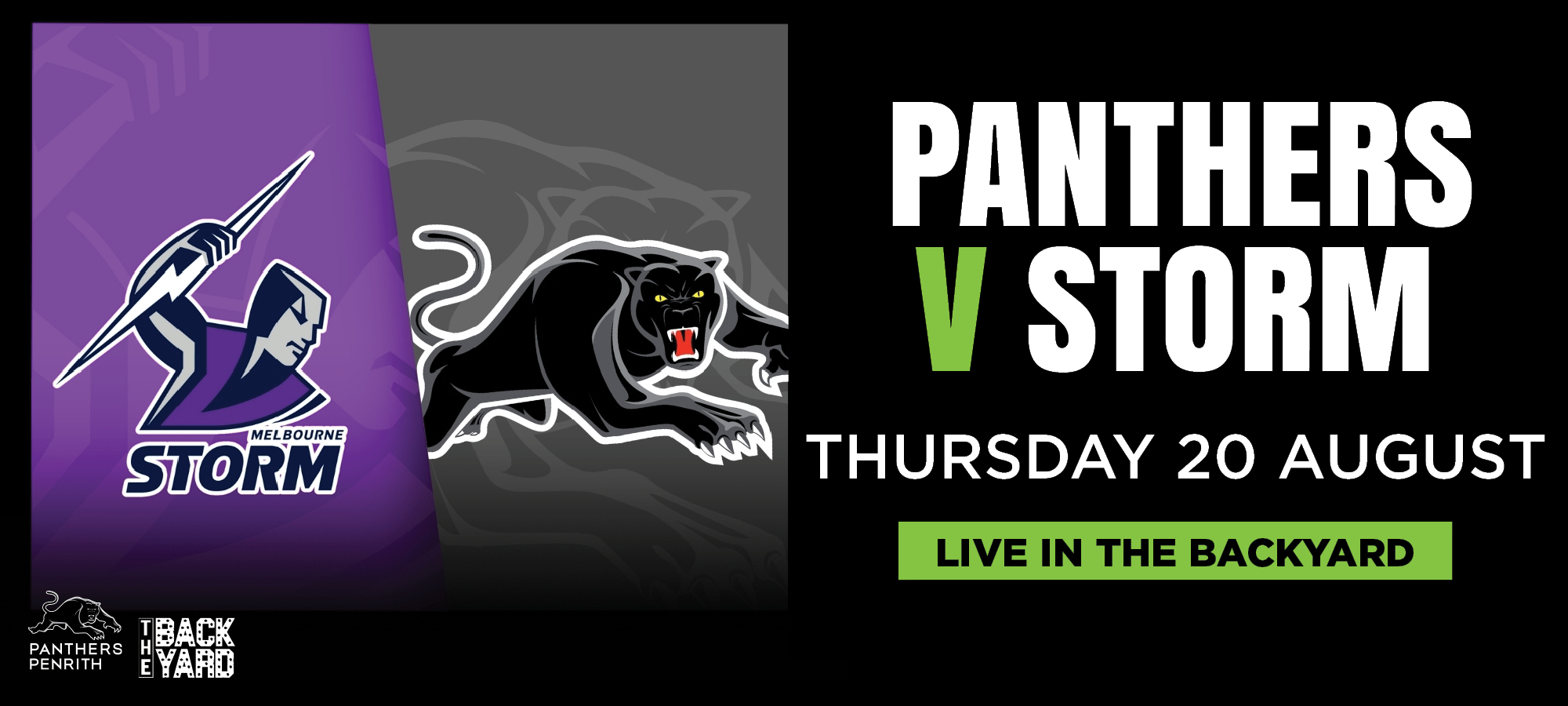 Storm V Panthers | Watch Live