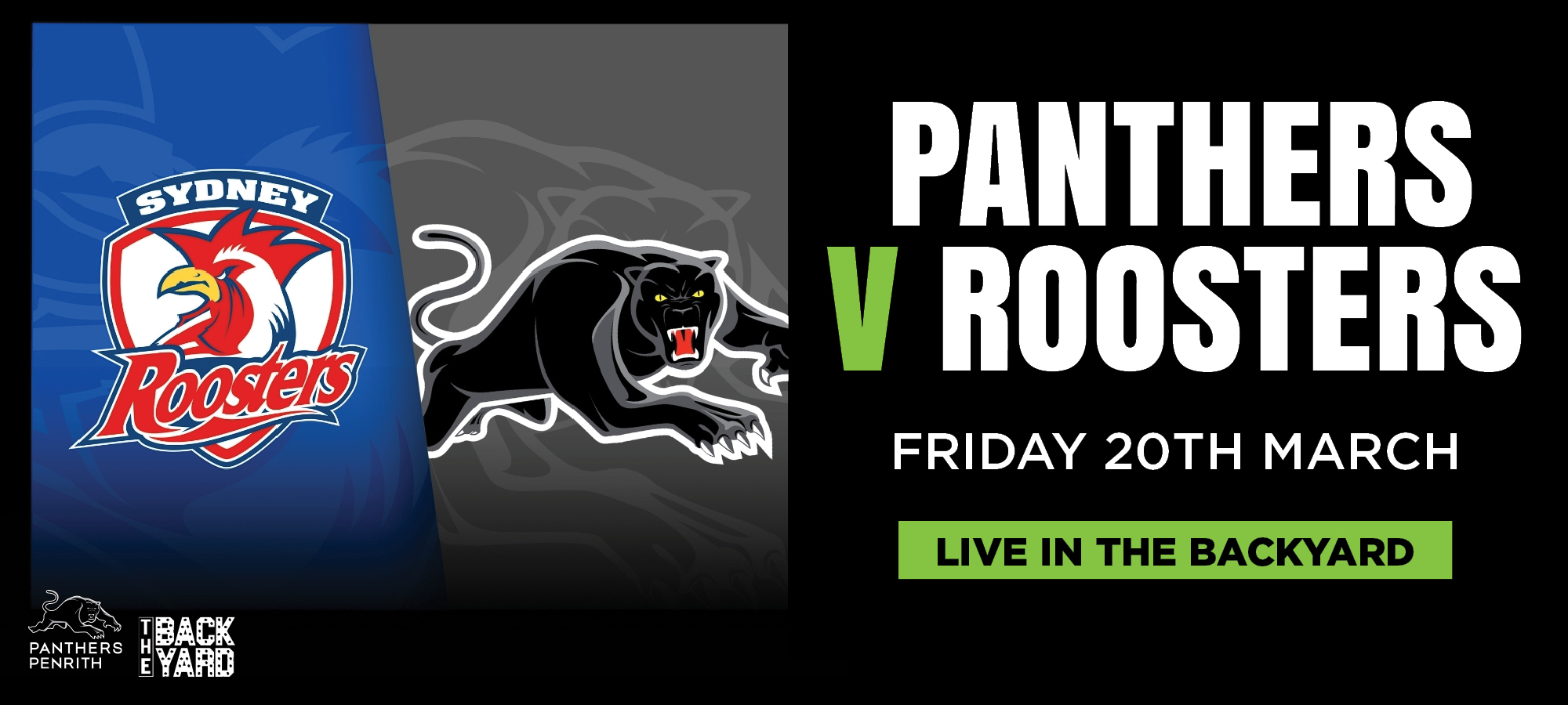 Roosters V Panthers | Watch Live