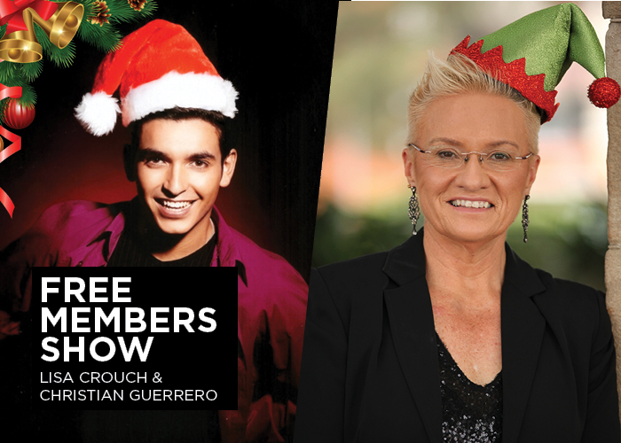 Christmas Free Members Show ft Lisa Crouch & Christian Guerrero