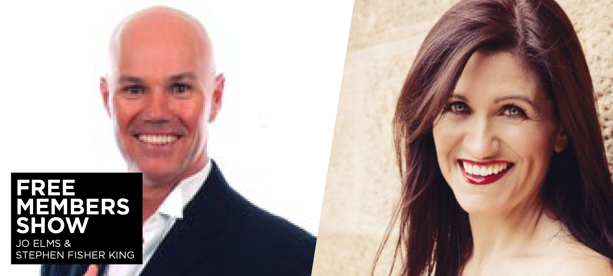 September Free Members Show ft Jo Elms & Stephen Fisher King