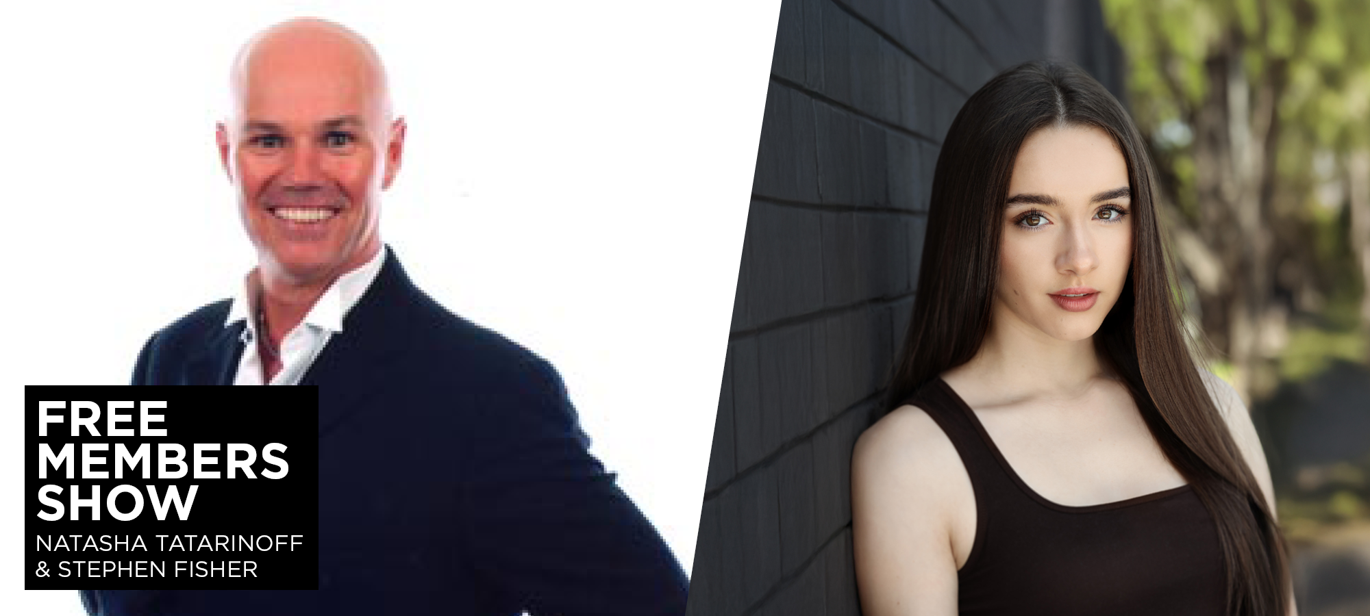 September Free Members Show ft Natasha Tatarinoff & Stephen Fisher King