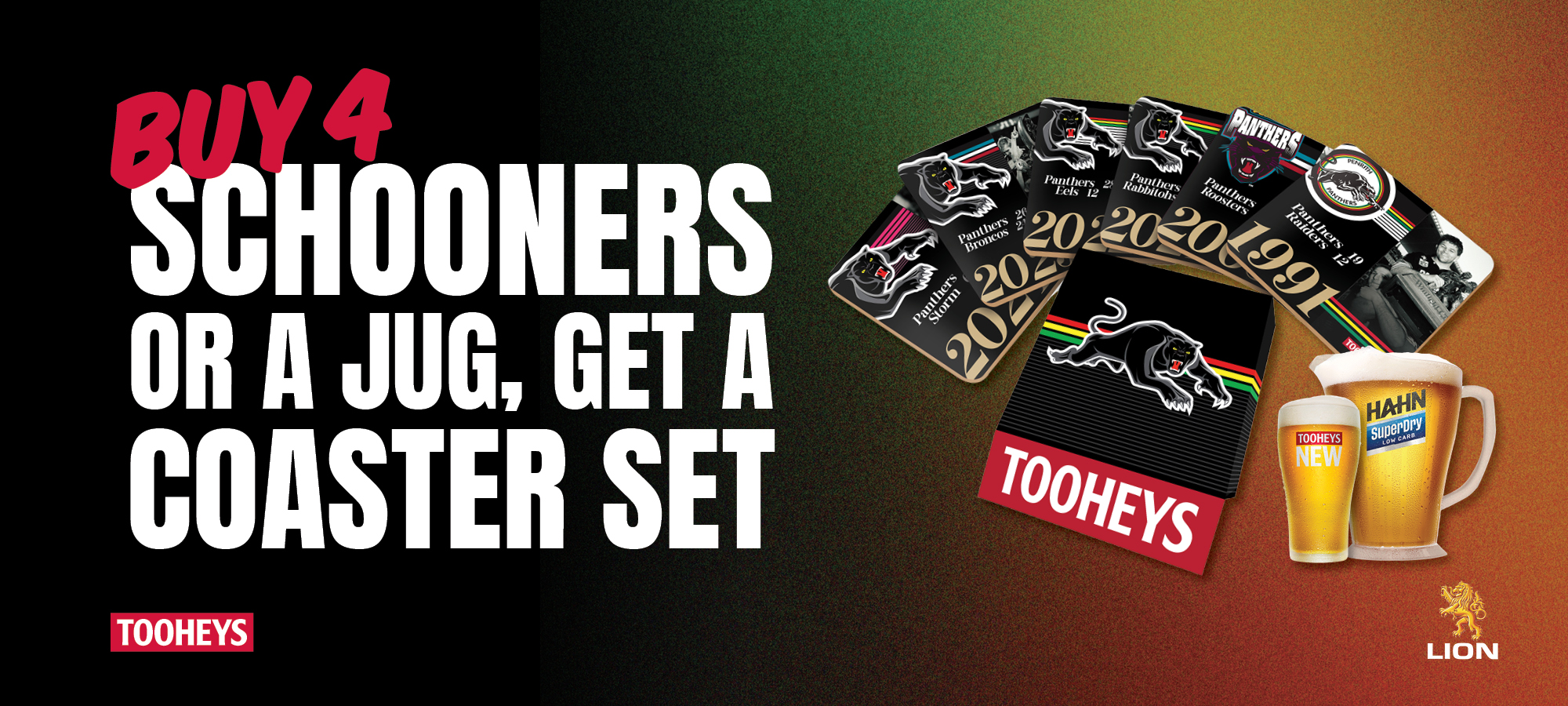 Score a Premiership Coaster Set