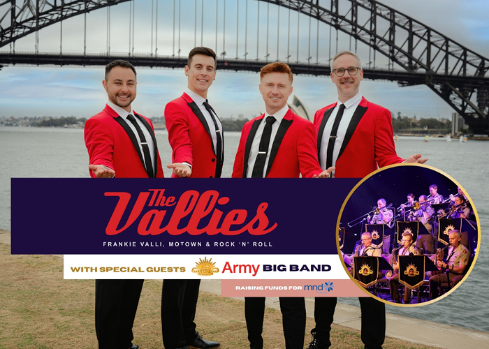 The Vallies & The Australian Army Band