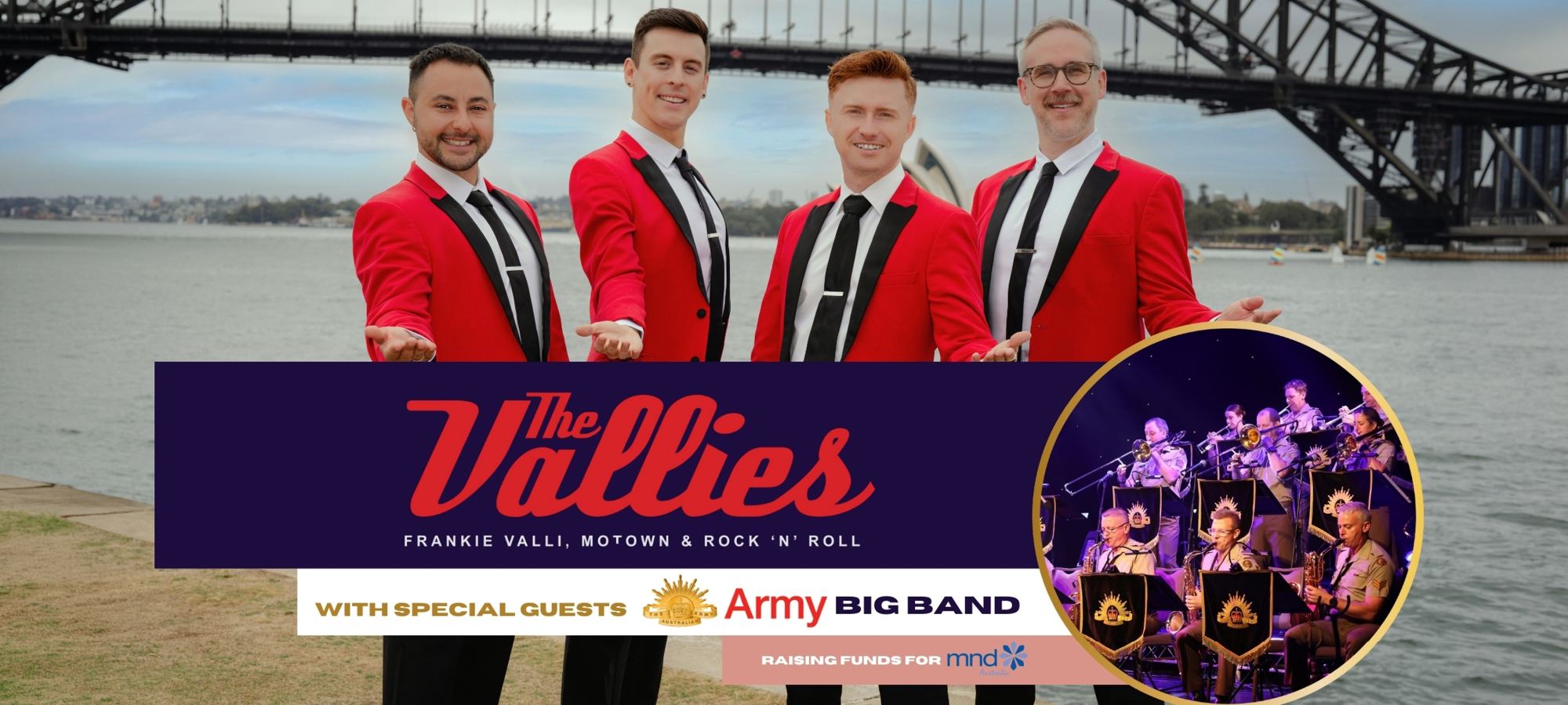 The Vallies & The Australian Army Band