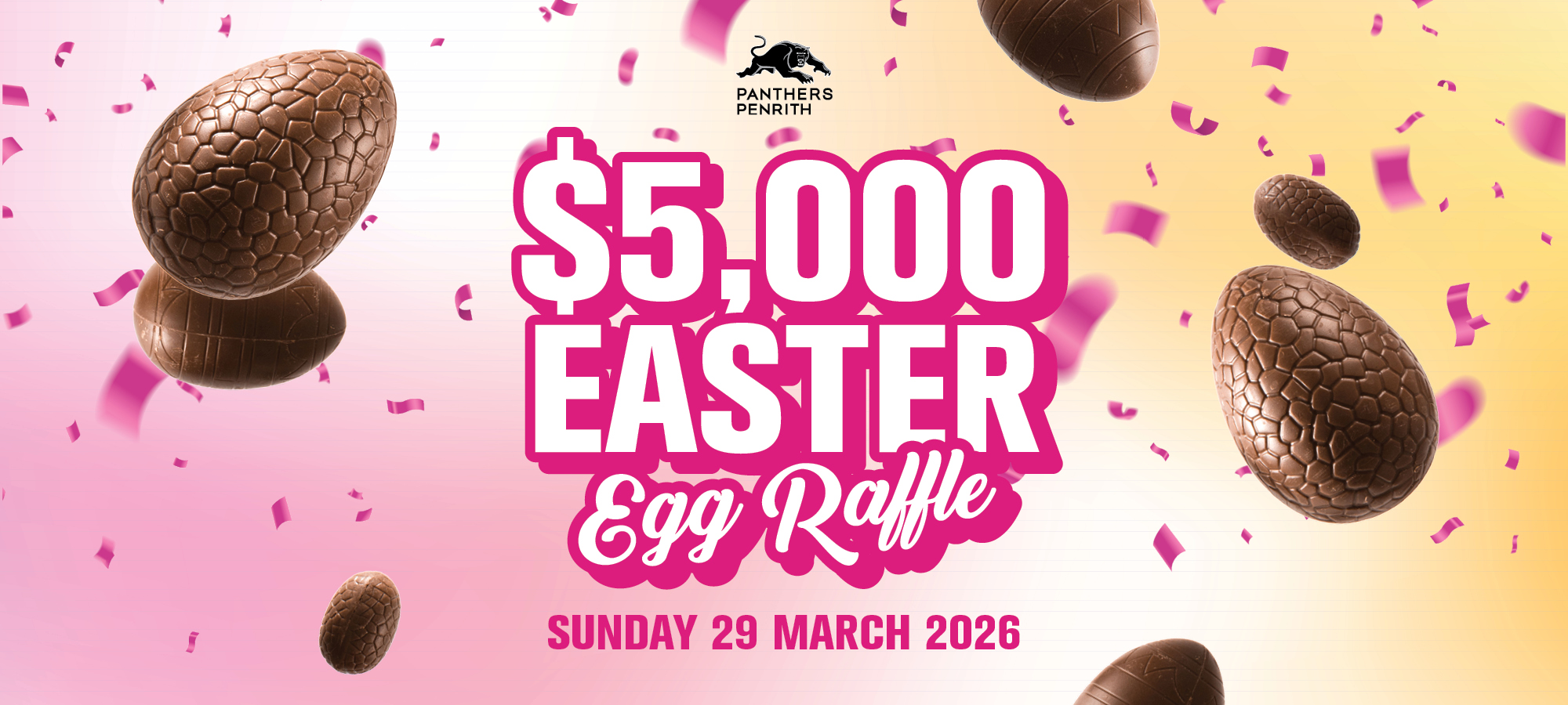 $5,000 Easter Egg Raffle