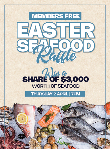 Members FREE Easter Seafood Raffle