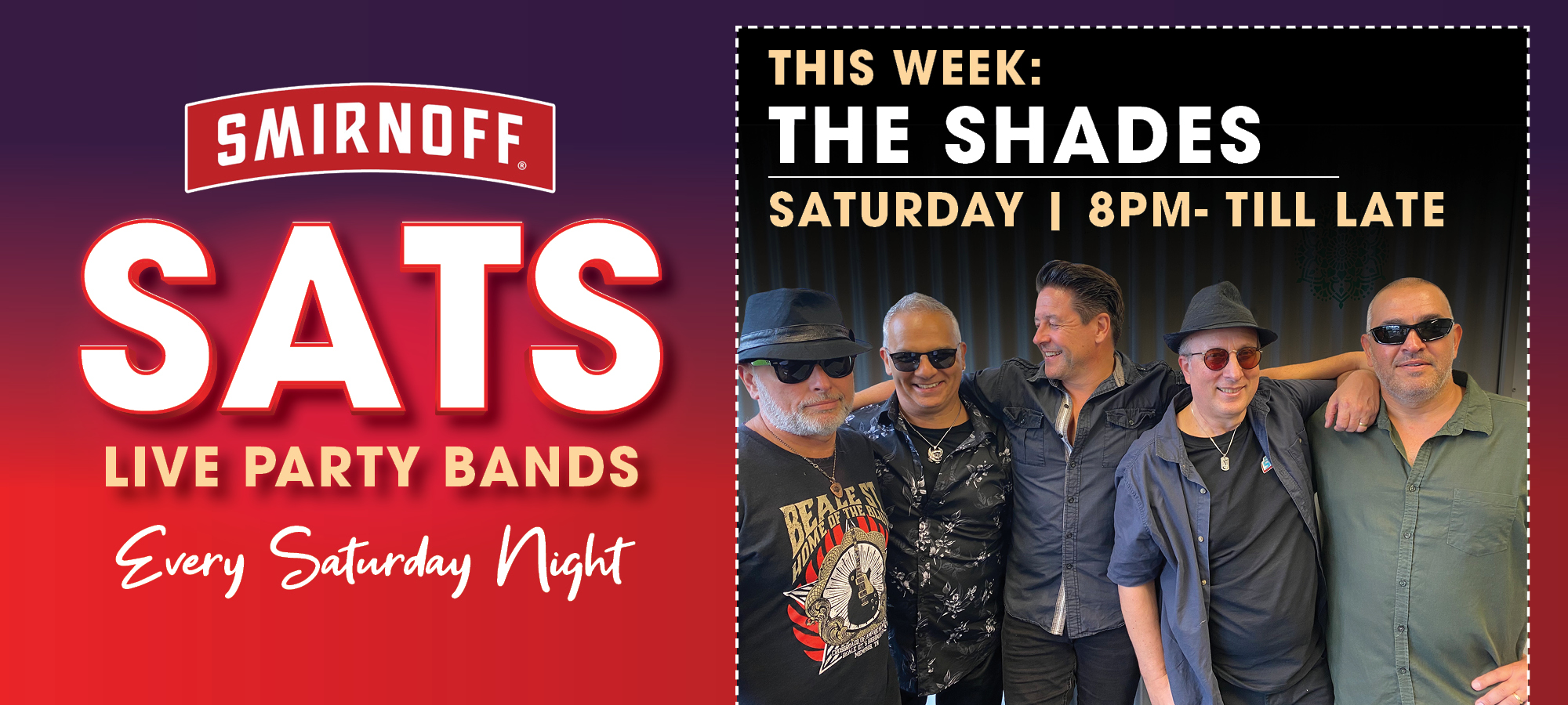 Smirnoff Sats: The Shades