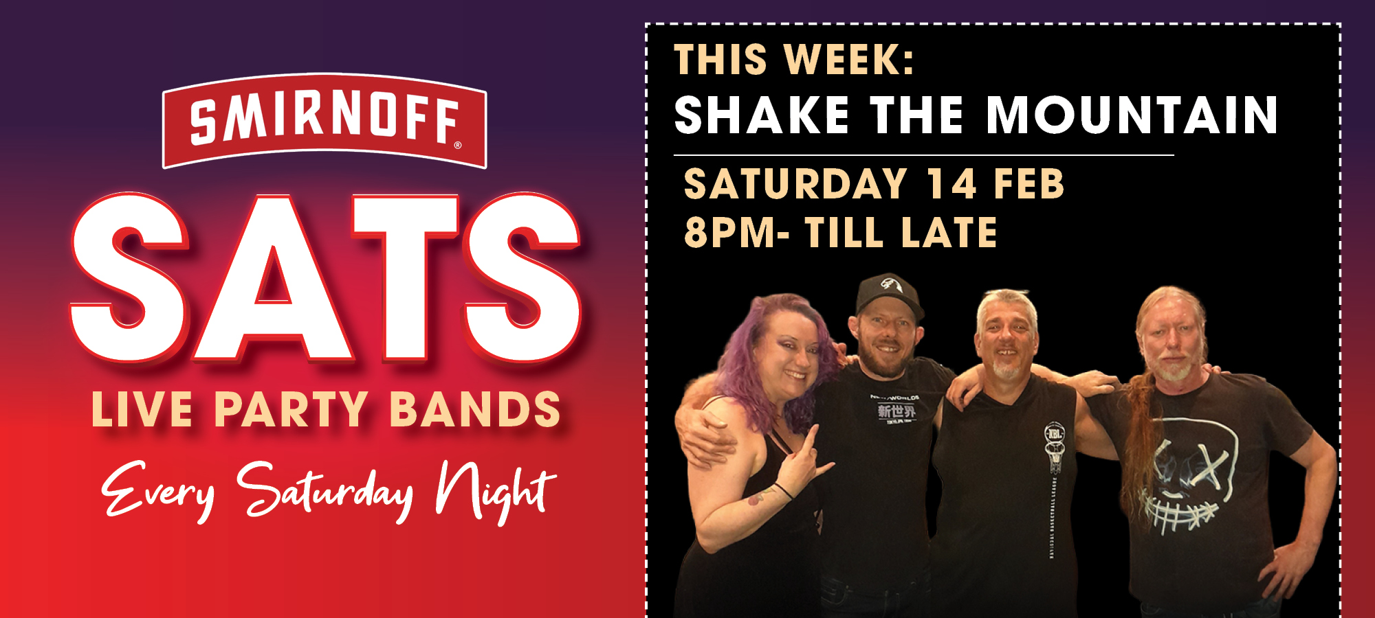 Smirnoff Sats: Shake the Mountain