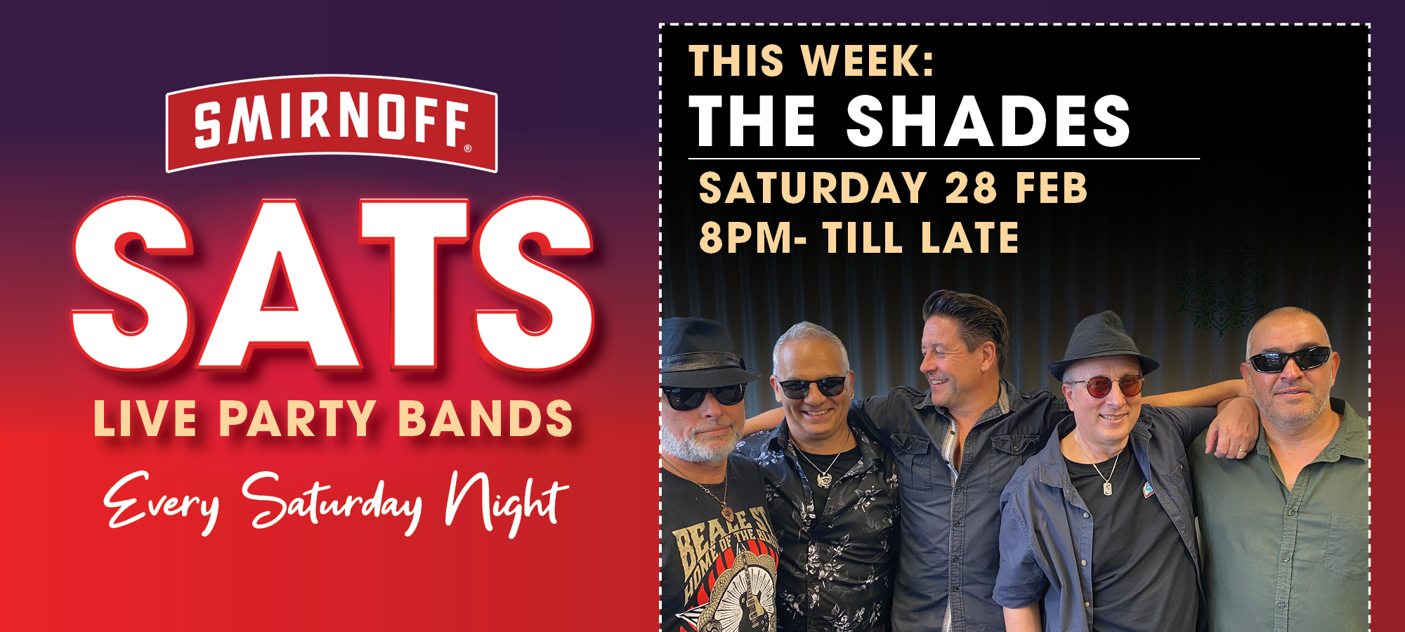 Smirnoff Sats: The Shades