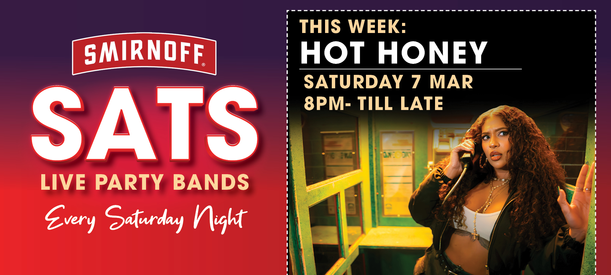 Smirnoff Sats: Hot Honey