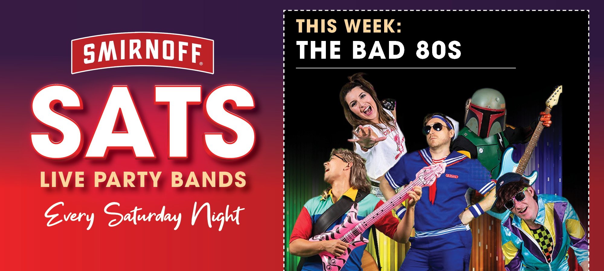 Smirnoff Sats: The Bad 80s