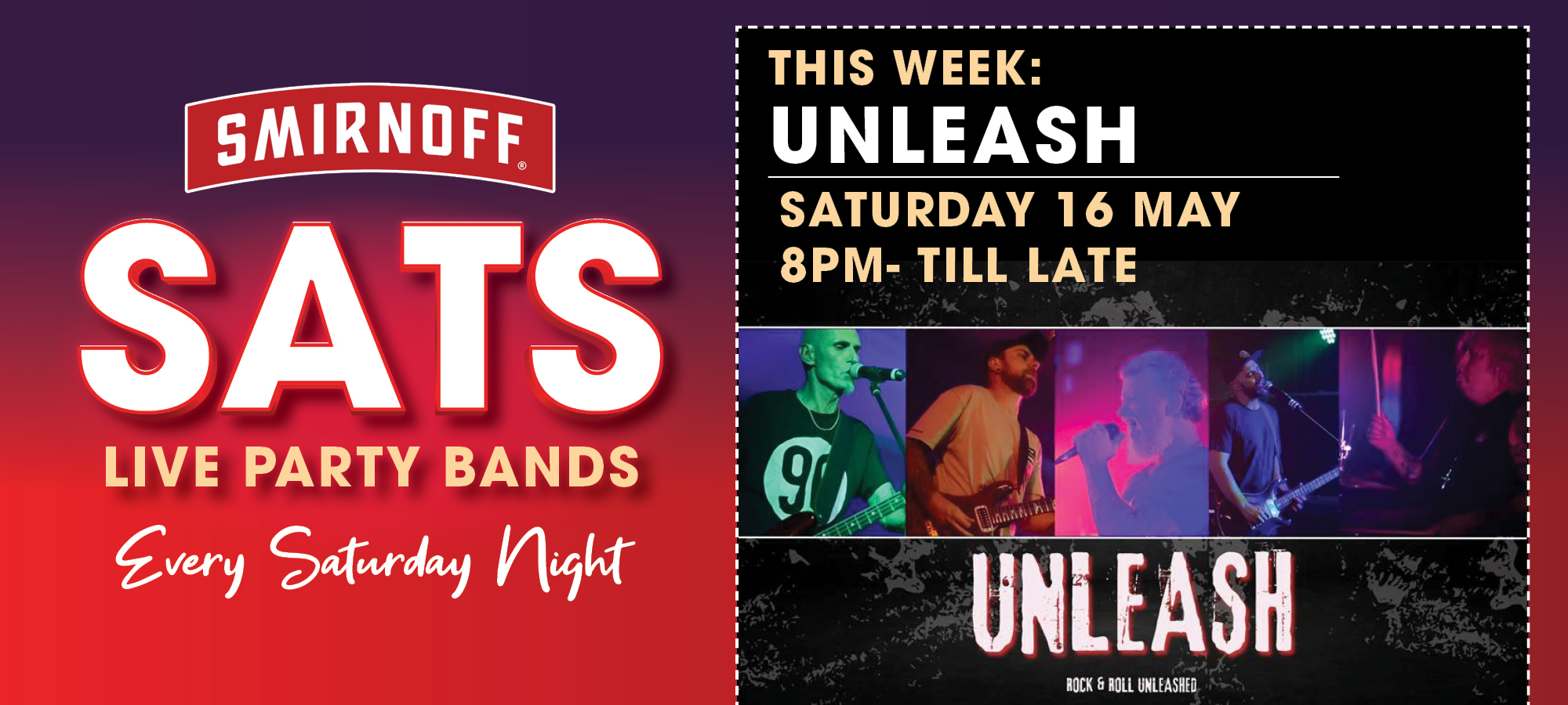 Smirnoff Sats: Unleash