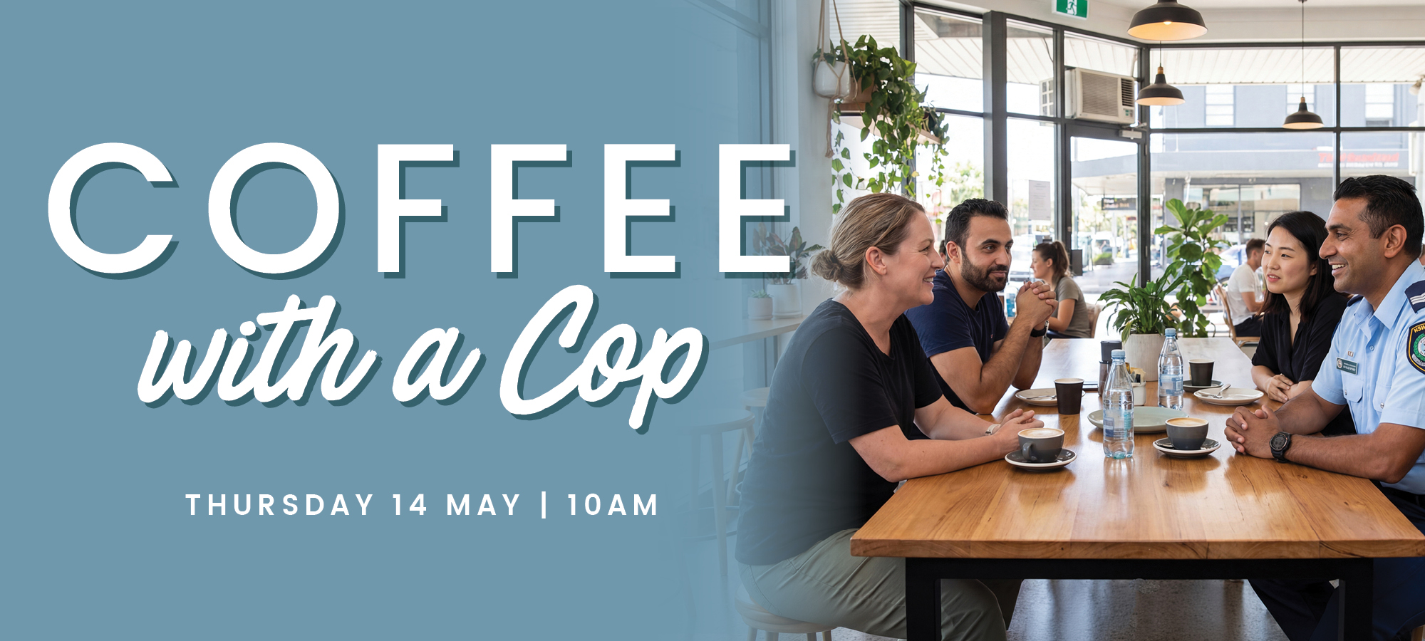 Coffee with a Cop at Cafe Royce