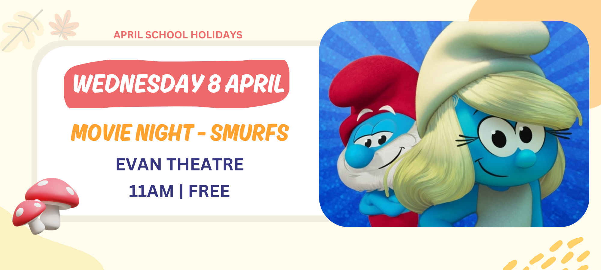 Movie Night – SMURFS
