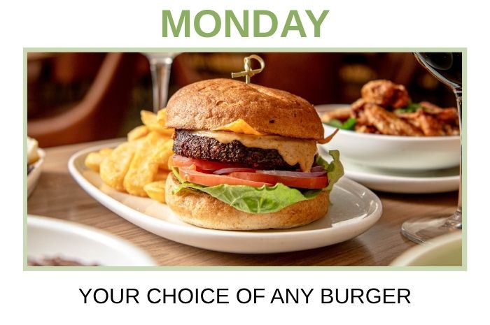 Monday Special - Burger