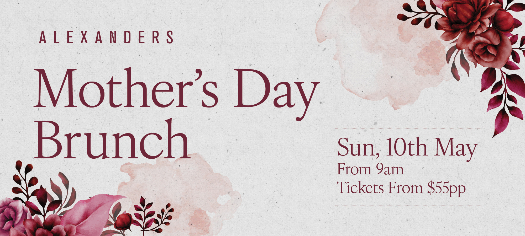 Alexander’s Mothers Day Brunch