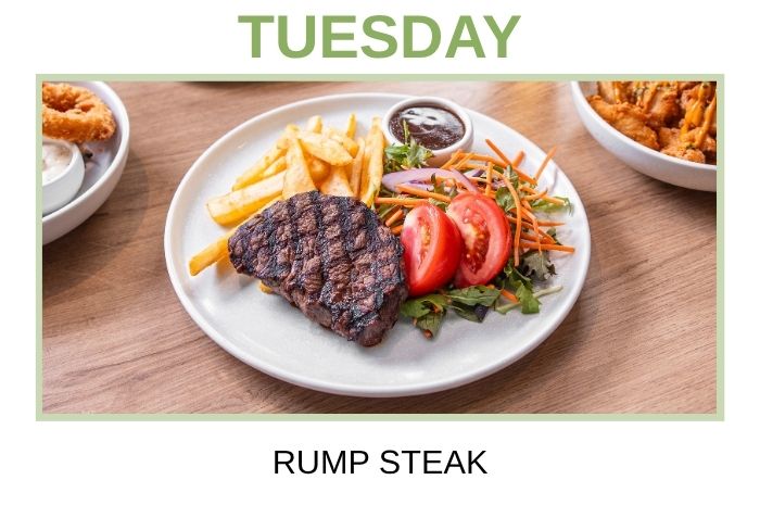 Tuesday Special - Rump Steak