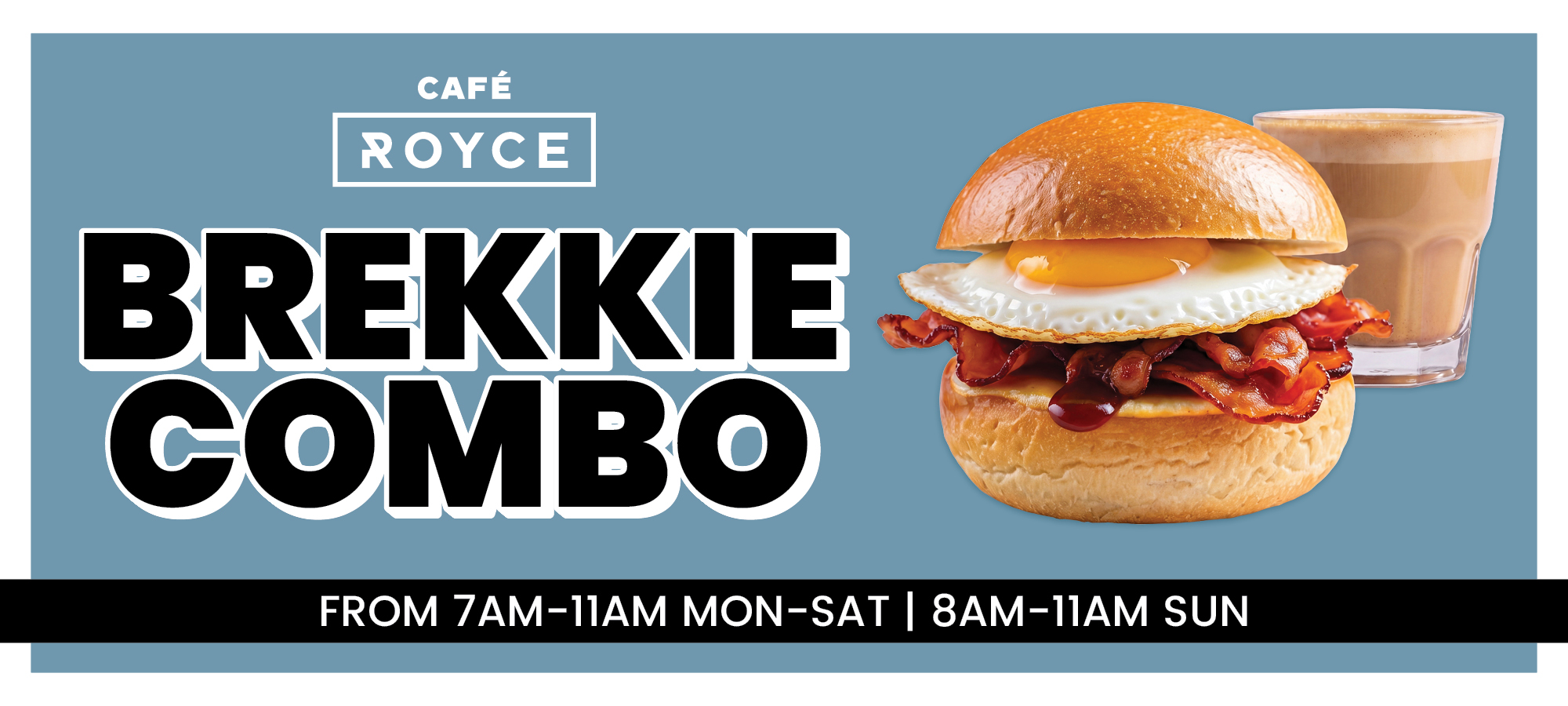 Café Royce Brekkie Combo