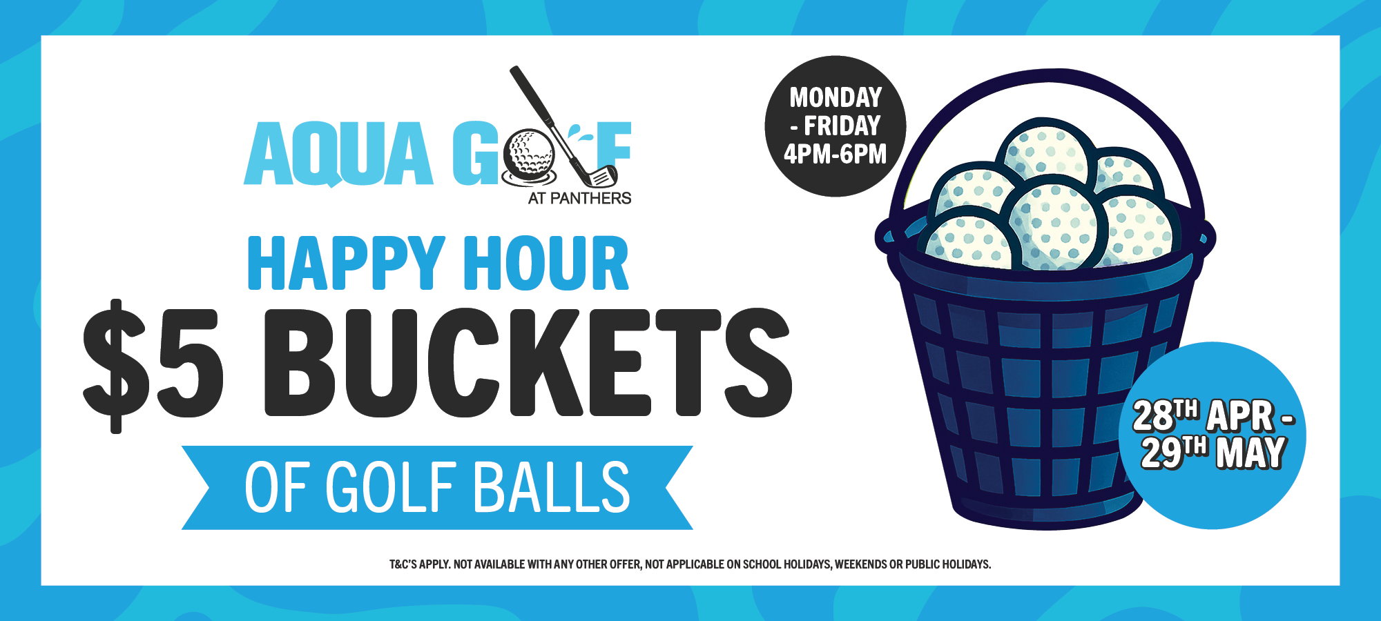 $5 Buckets | Aqua Golf