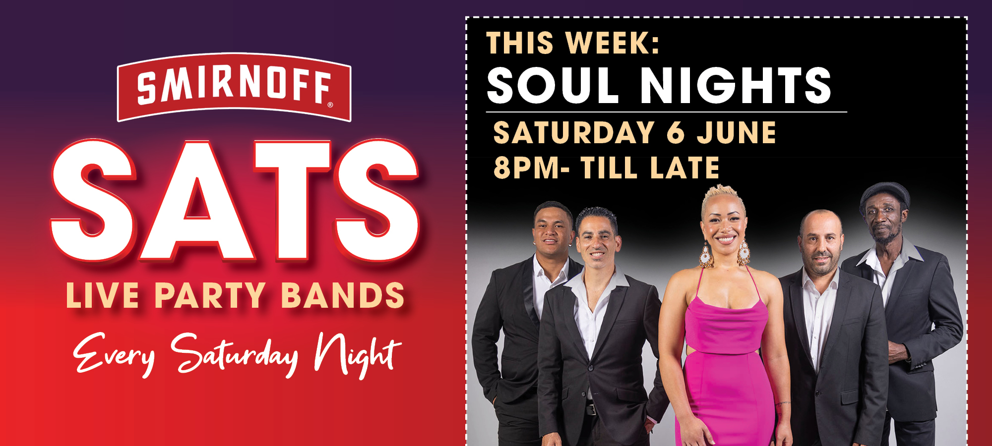 Smirnoff Sats: Soul Nights