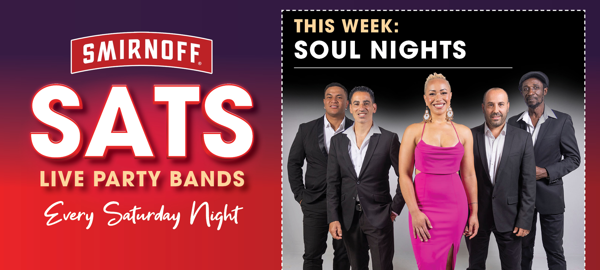 Smirnoff Sats: Soul Nights