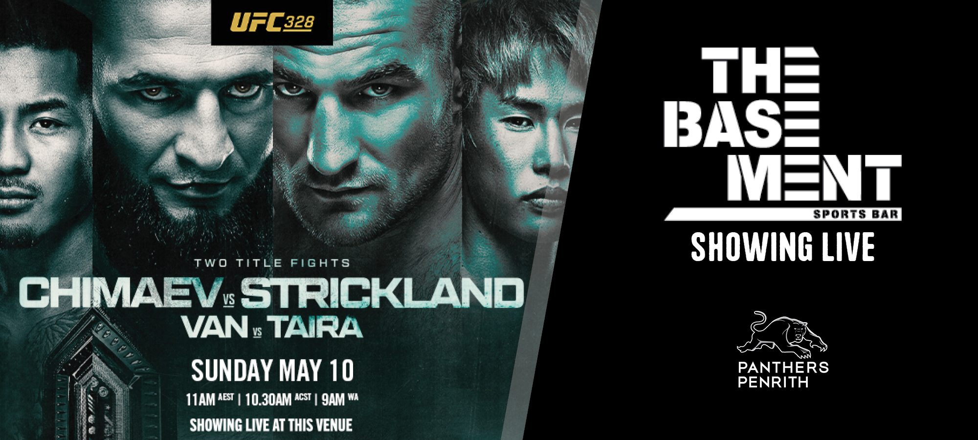 UFC 328: Chimaev vs Strickland