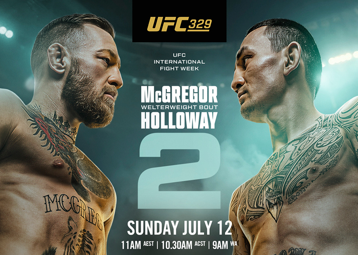 UFC 329: McGregor vs Holloway 2